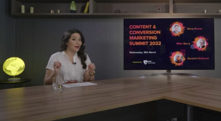 Presenting digital marketing masterclasses for MMC Learning